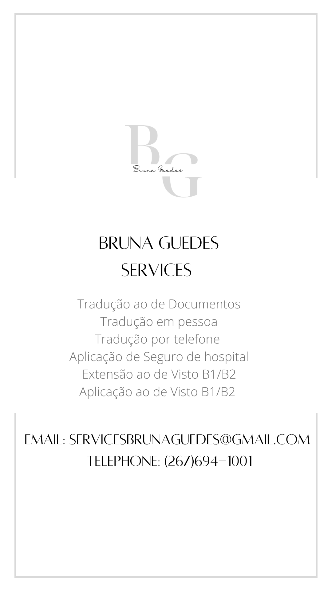 Bruna Guedes Services